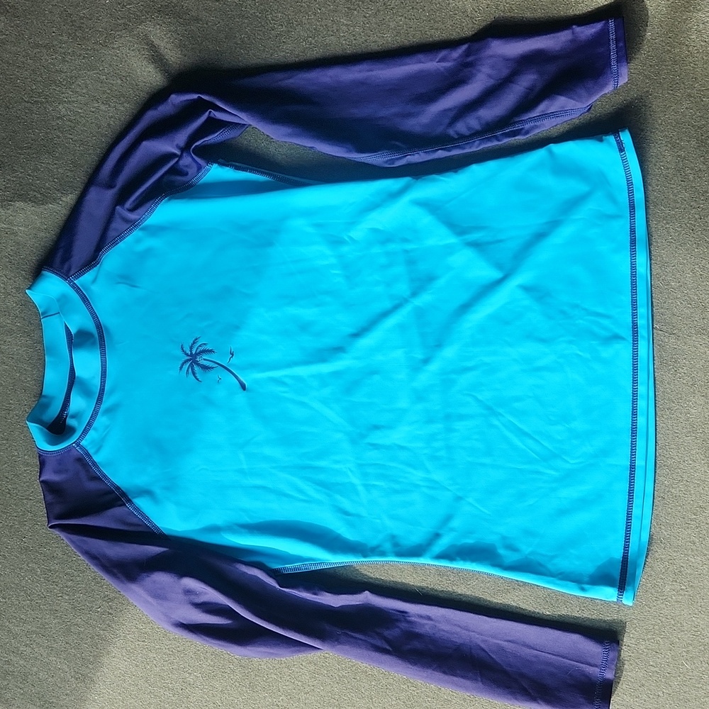 Grand Everest Blue Palm Rashguard